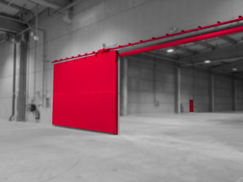 Porte coupe feu